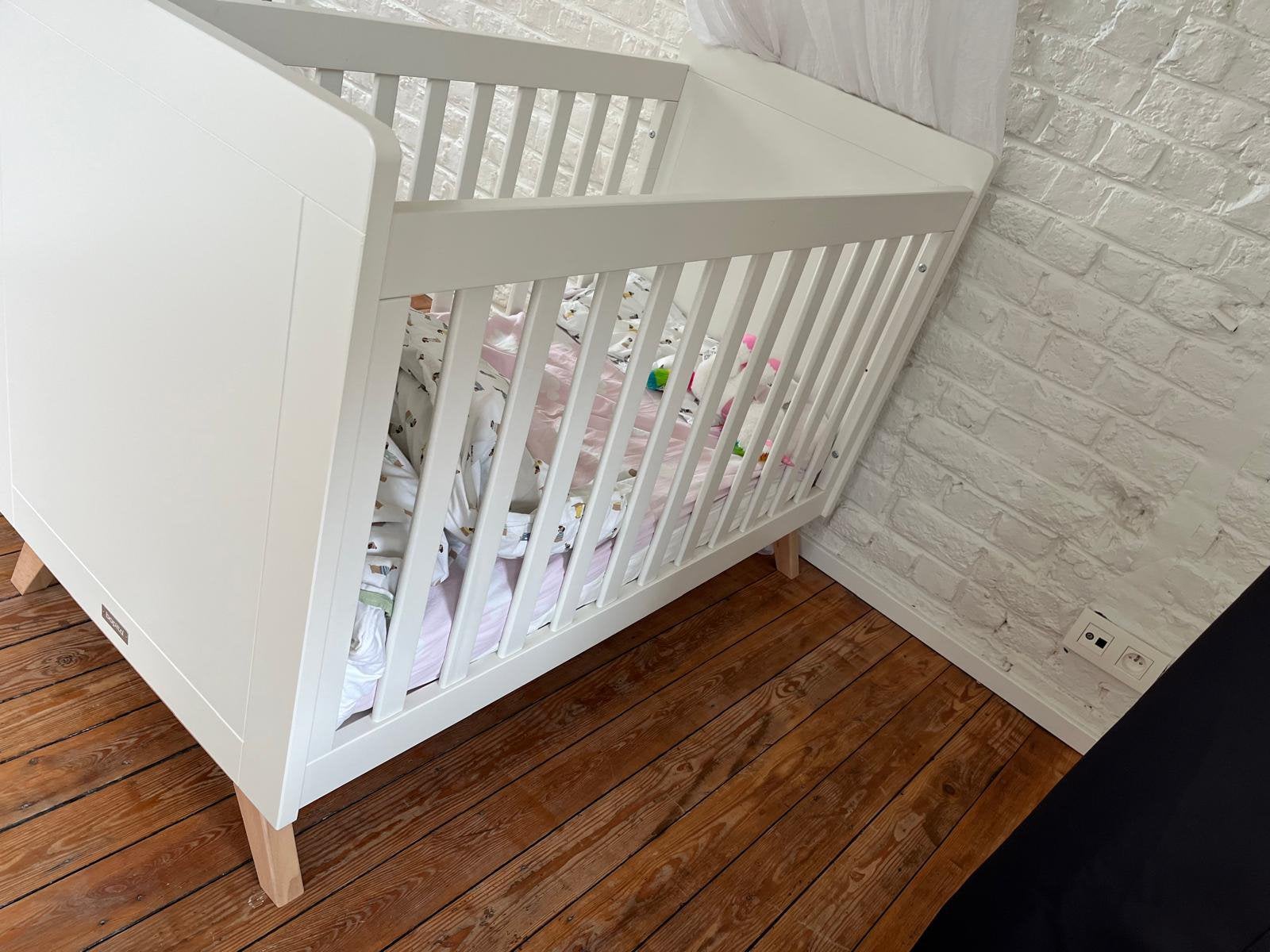 Bopita babybed 60x120, Kinderen en Baby's, Ophalen, Zo goed als nieuw