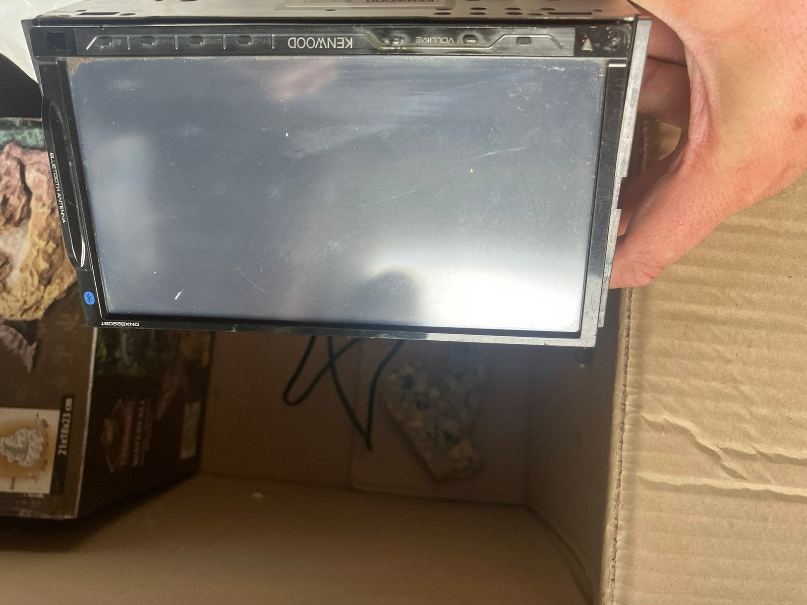 Kenwood autoradio, Auto diversen, Ophalen, Zo goed als nieuw