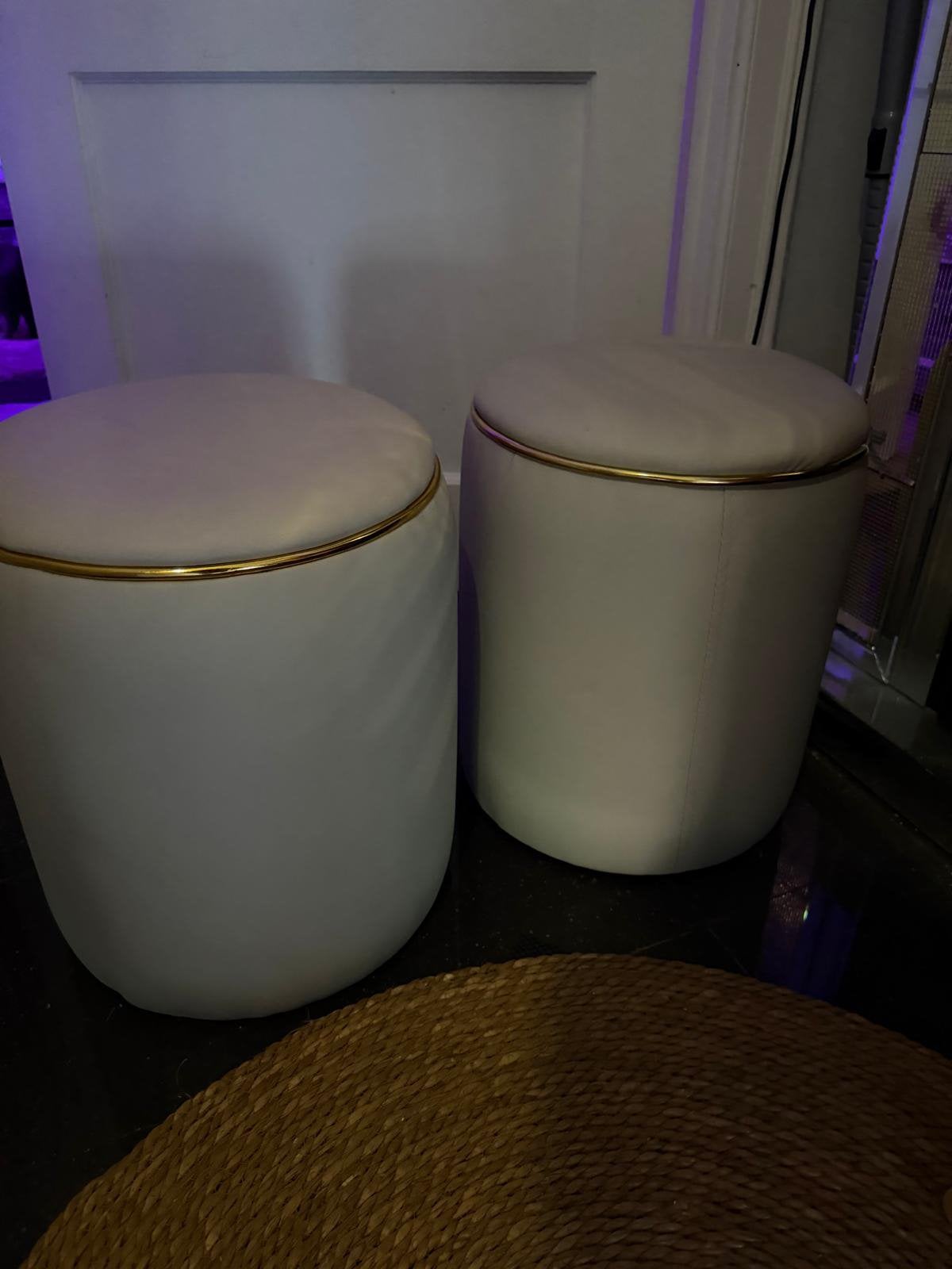 Poufs, Maison & Meubles, Enlèvement, Comme neuf