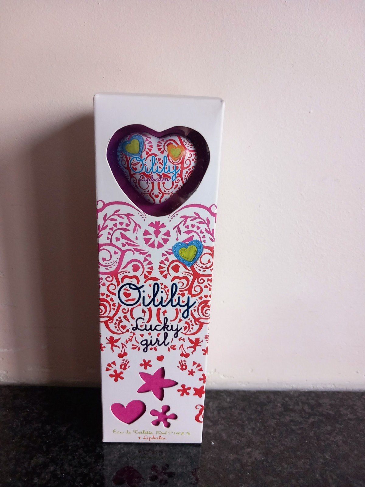Nieuwe parfum Oilily Eau de toilette 50 ml met lipbalm, Ophalen, Nieuw