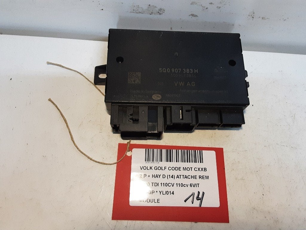 UNITE ELECTRONIQUE Volkswagen Golf VII (AUA) (5Q0907383H), Volkswagen, Mevr. I. Hauben, Utilisé, Rue de l'Espoir 34 34
4030  GRIVEGNÉE, BE