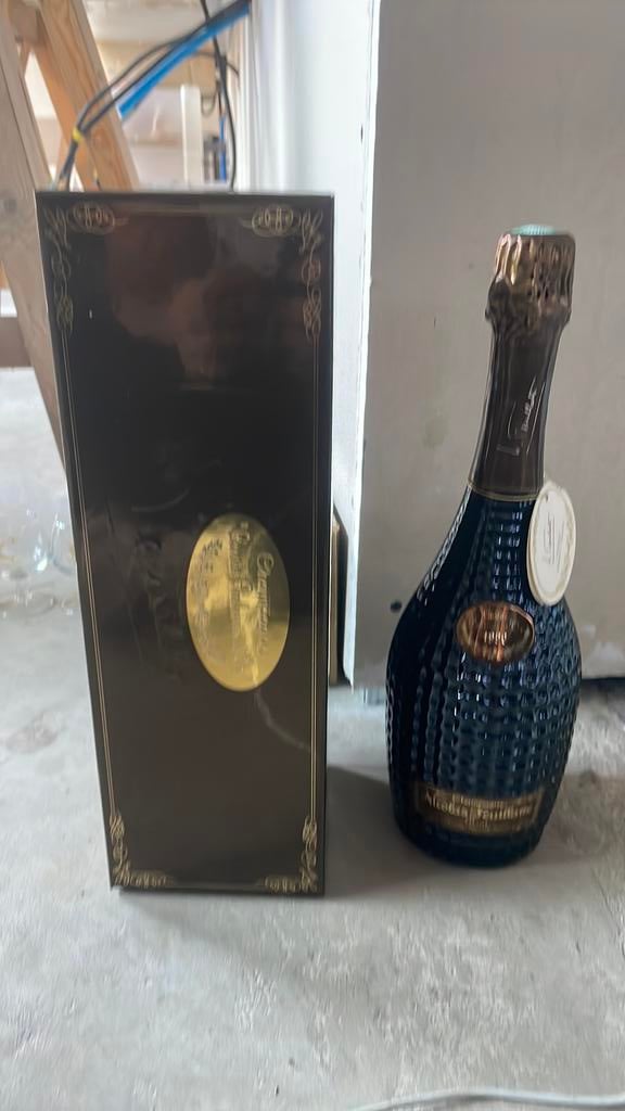 Champagne Nicolas Feuillatte Cuvée Palme d'Or millésime 1990, Collections, Vins, Comme neuf, Champagne, Enlèvement ou Envoi