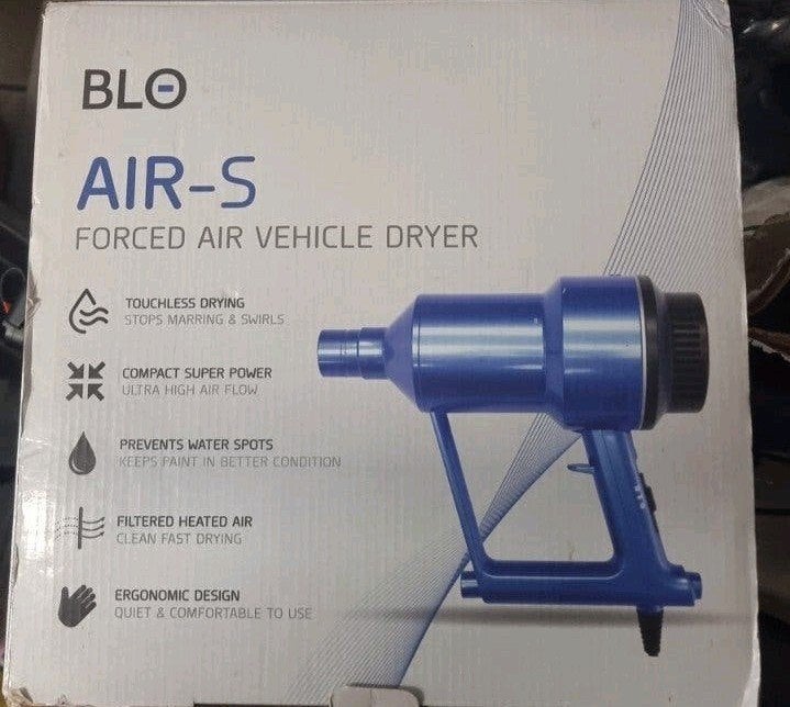 BLO AIR-S Car Dryer – warme luchtblazer auto detail, Ophalen