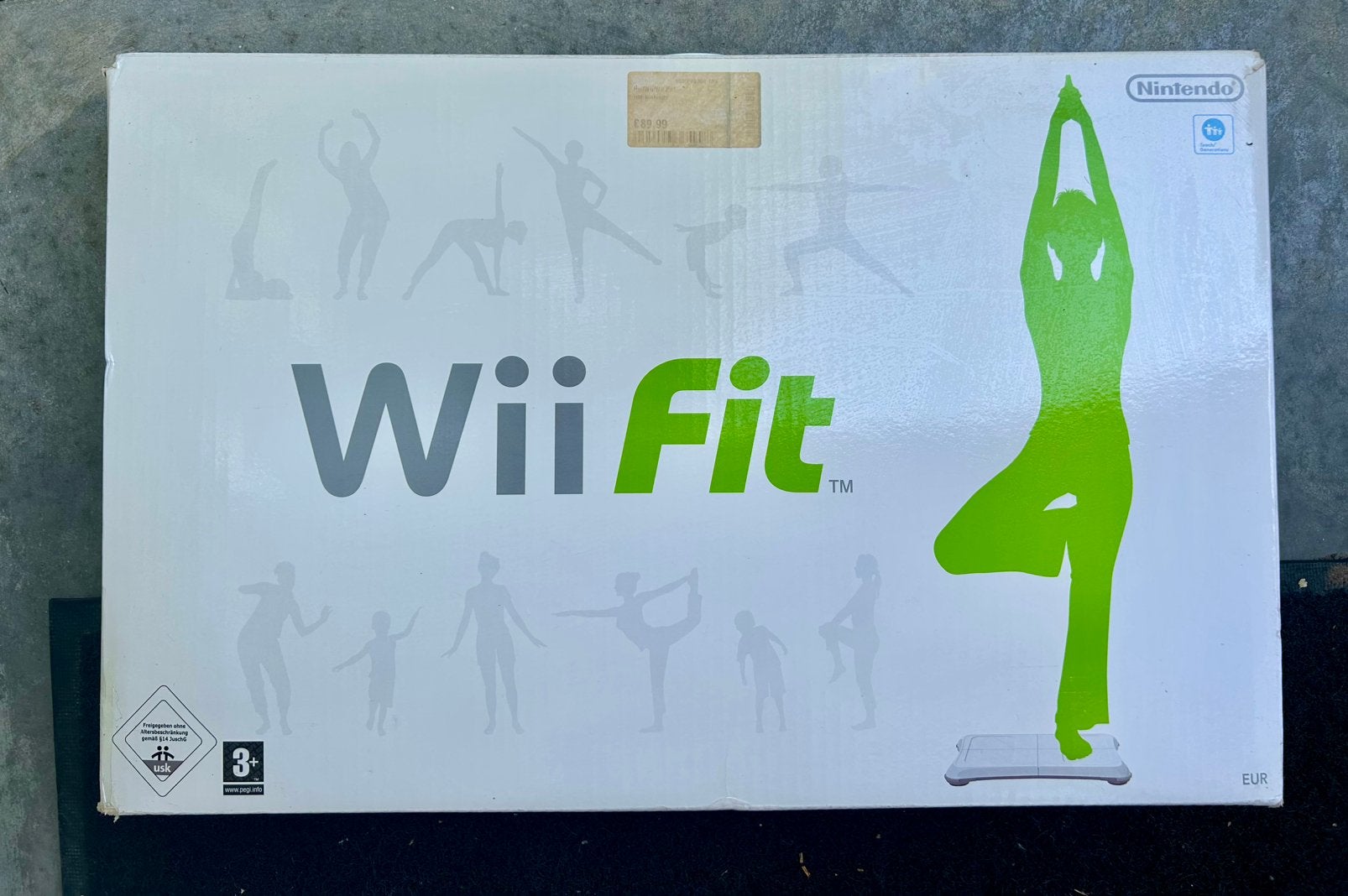Nintendo Wii Fit Balance Board en 2 spelletjes, Enlèvement, Comme neuf, Avec jeux