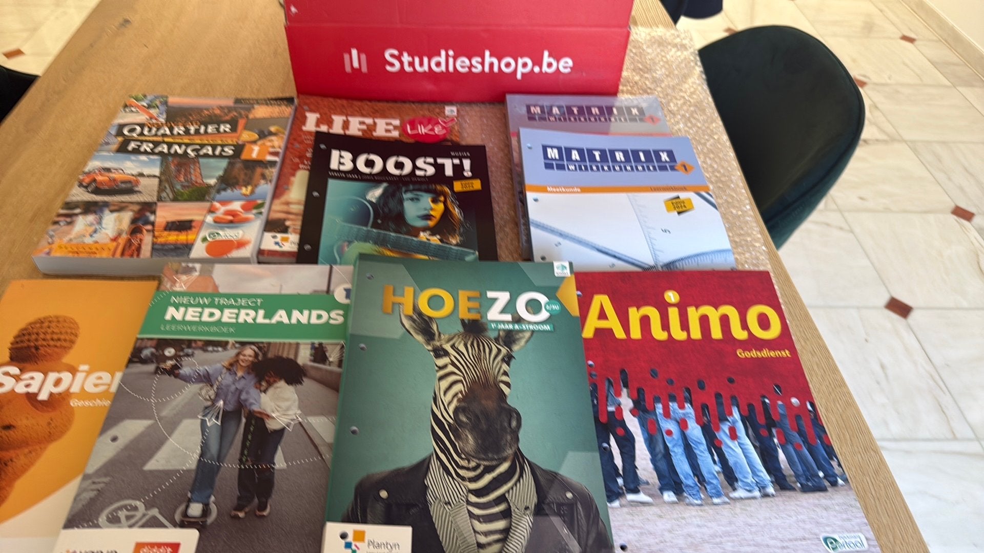 Schoolboelen eerste middelbaar aso. Niewprijjs 200€, Boeken, Ophalen, Nieuw, ASO, Nederlands