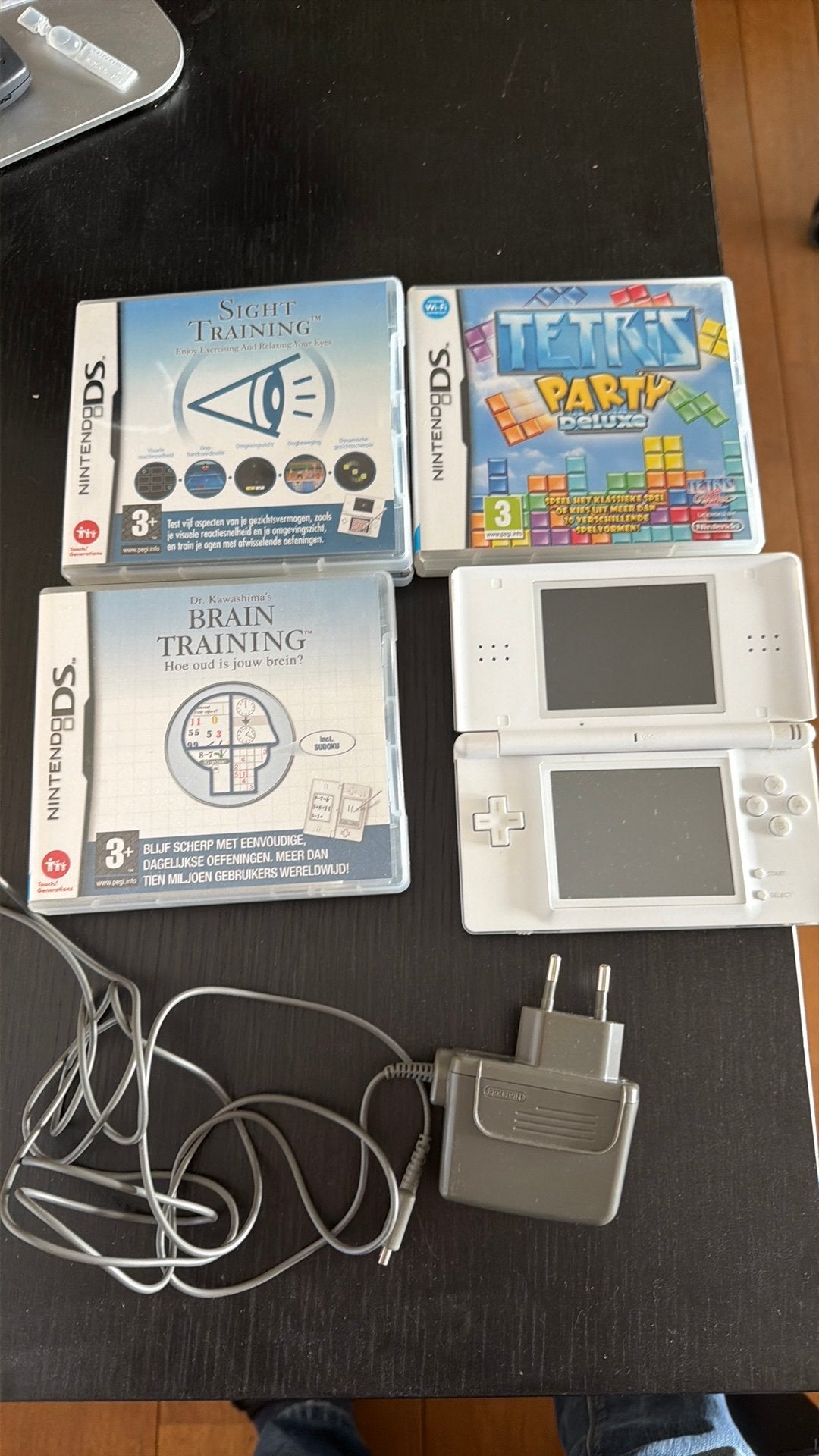 Nintendo ds lite - wit, Games en Spelcomputers, Ophalen, Wit, DS Lite, Gebruikt