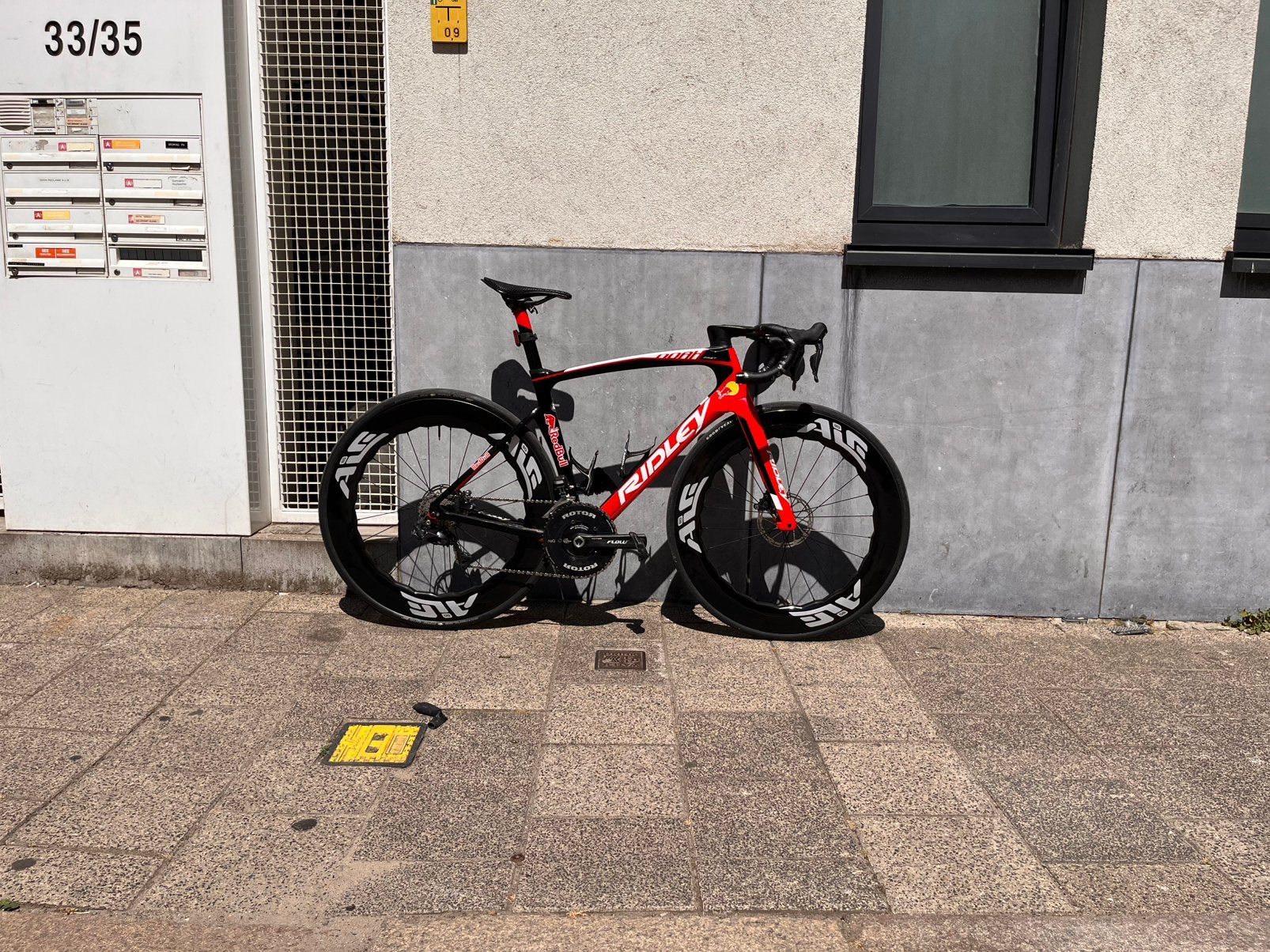 Ridley noah fast di2, Fietsen en Brommers, Fietsen | Racefietsen, Ophalen, Zo goed als nieuw, Carbon