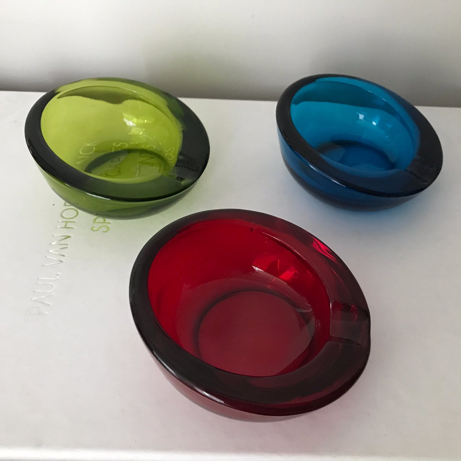 Viking Glass, 3 stuks jaren 60/70, Enlèvement ou Envoi