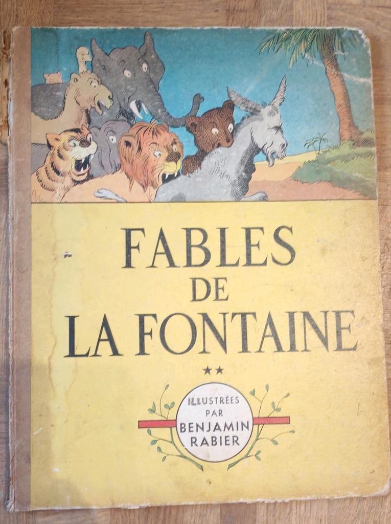 De fabels van La Fontaine (vintage 1941 uitgvave), Ophalen