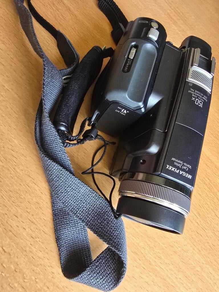 Sony DCR-HC1000E MiniDV Camcorder – Compleet, nette staat, Full HD, 20x of meer, Ophalen of Verzenden, Zo goed als nieuw