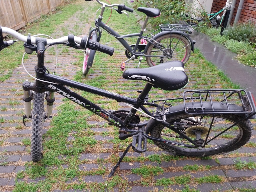 Kinderfiets btwin 20inch, Enlèvement, Utilisé, Btwin Decathlon, Frein à disque
