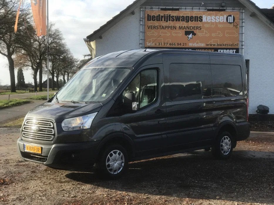 Ford Transit 2.0 TDCI 96 kW L2H2 euro 6 Y airco, Autos, Argent ou Gris, Achat, 174 g/km, Euro 6