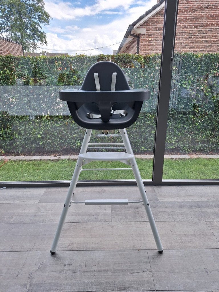 Eetstoel Childwood, Kinderen en Baby's, Kinderstoelen, Ophalen, Gebruikt, Meegroeistoel, Gordel(s)