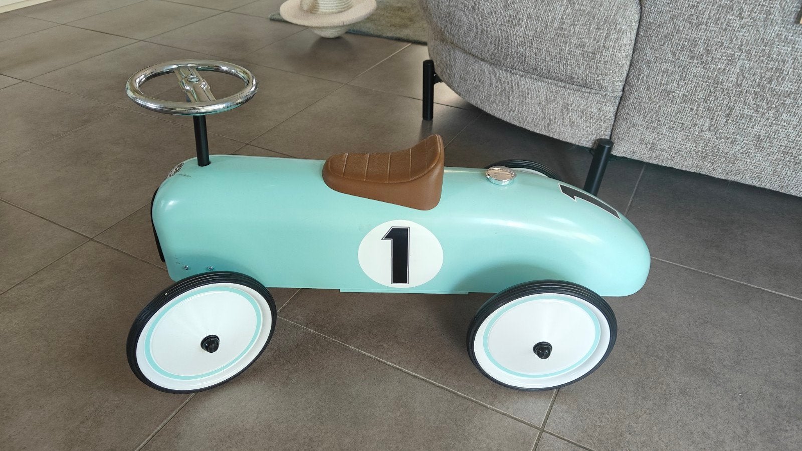 Loopauto metaal, zeer goede staat, Ophalen, Zo goed als nieuw, Loopvoertuig