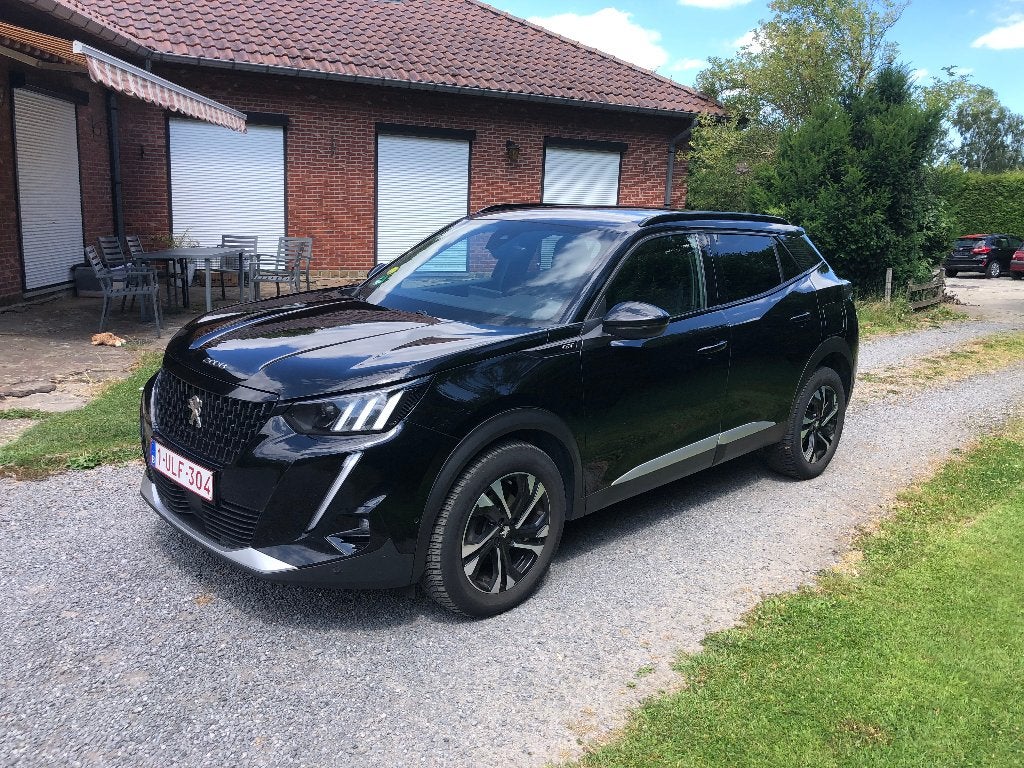 PEUGEOT 2008 1.5 HDI 110 cv GT-Line, Auto's, Peugeot, Voorwielaandrijving, 4 cilinders, Leder en Stof, Zwart