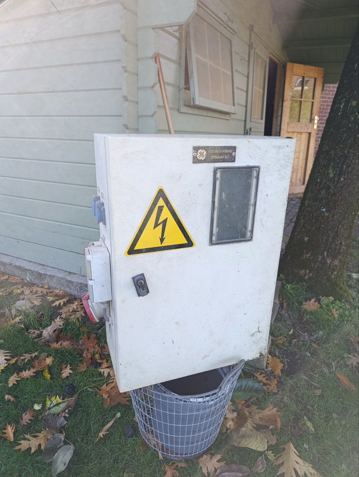 werfkast, elektriciteit kast 230v/ 400v - 63 Ampere, Ophalen, Gebruikt