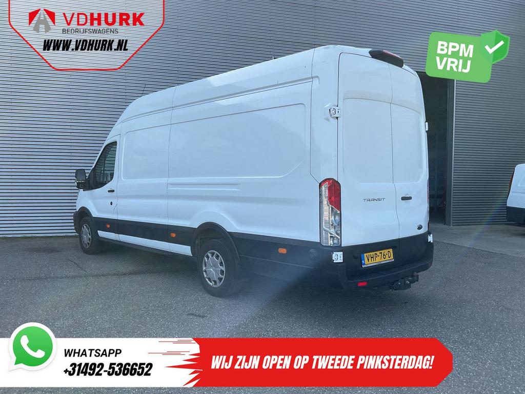 Ford Transit 2.0 TDCI 170 pk L4H3 Trend RWD Jumbo 270Gr.Deur, Auto's, Wit, Bedrijf, Ford, Onderhoudsboekje