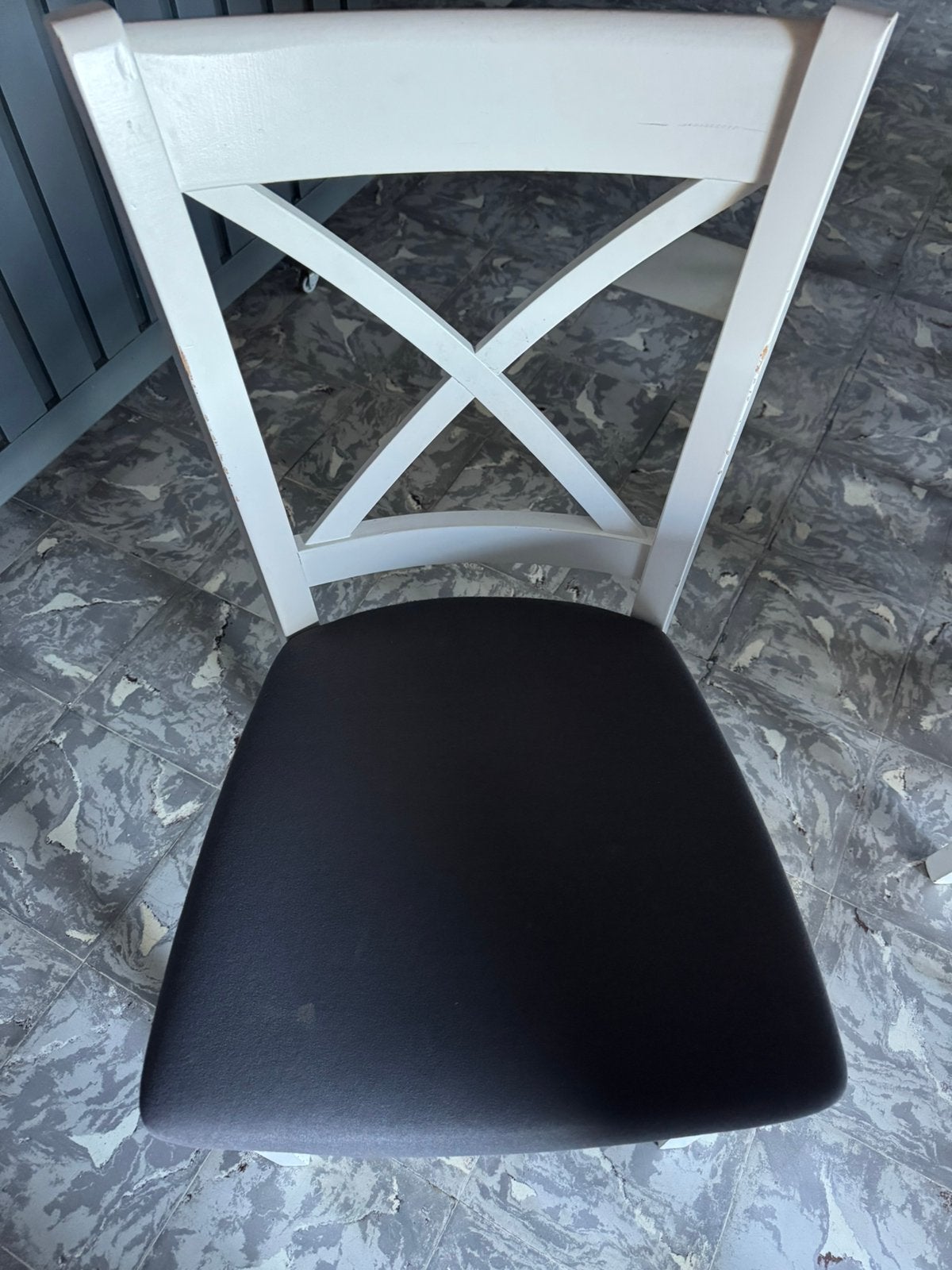 Stoelen voor huis of brasserie, Ophalen, Hout, Wit, Zo goed als nieuw