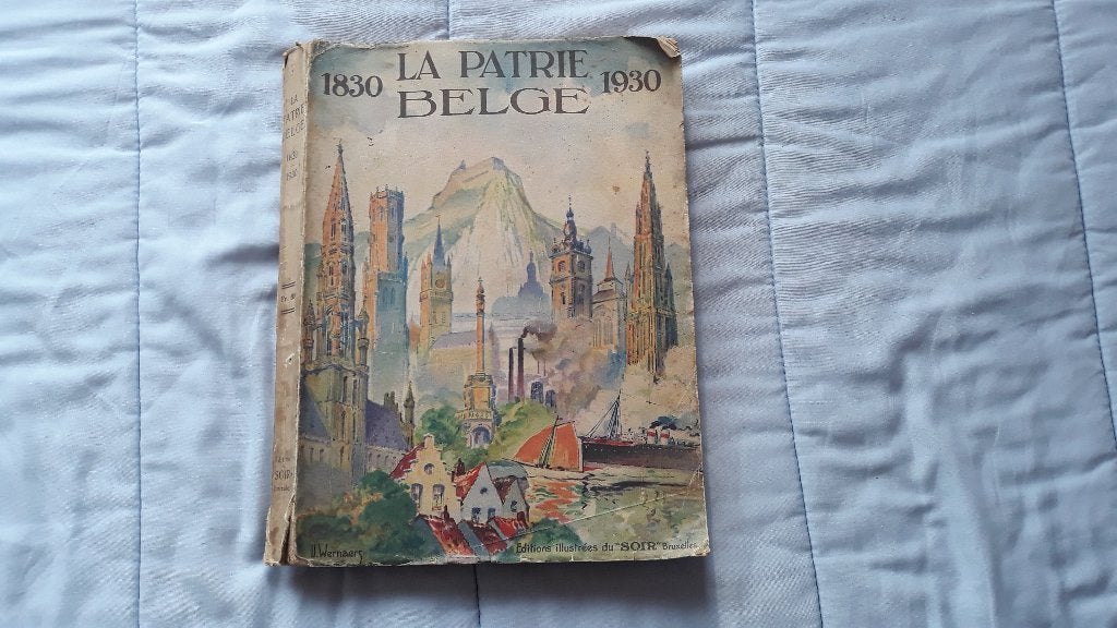 la patrie belge, pour la commémoration du centenaire de notr, Ophalen of Verzenden, 20e eeuw of later, Gelezen