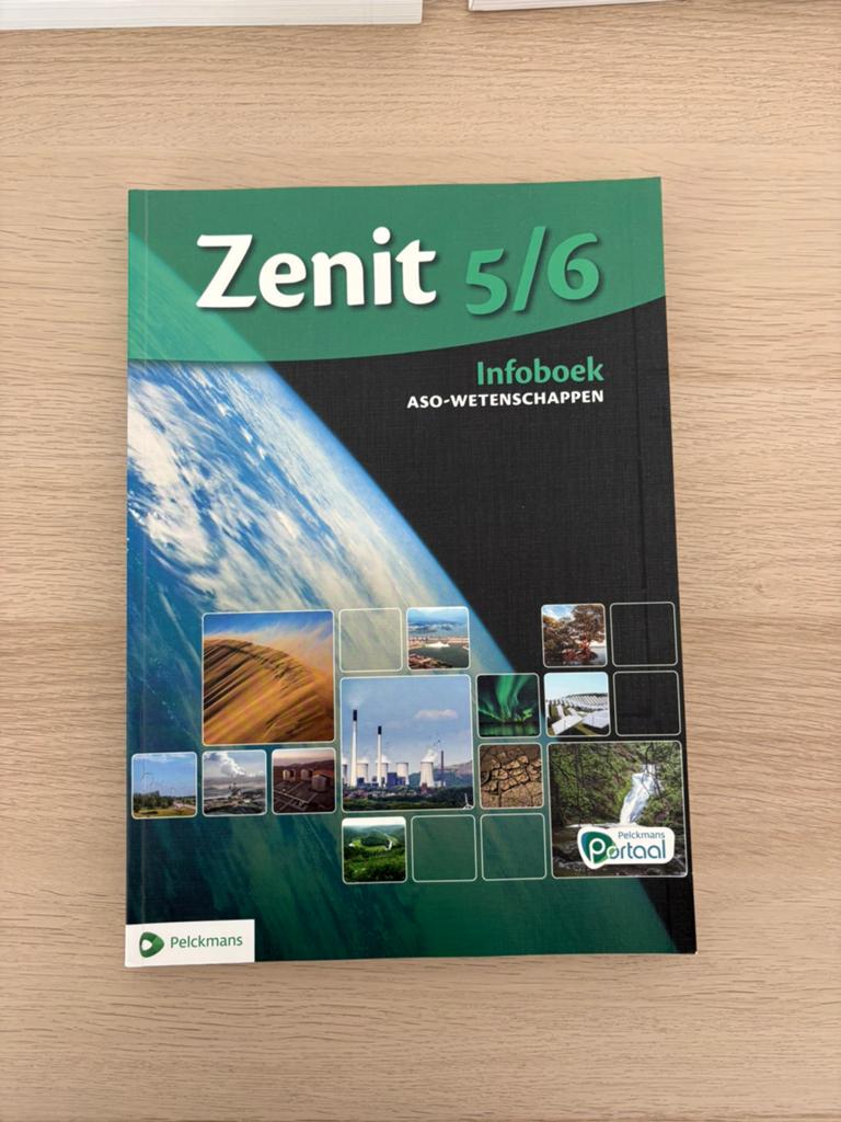Zenit 5/6 aso wetenschappen Infoboek ISBN 9789028971028, Boeken, Schoolboeken, Ophalen of Verzenden, Zo goed als nieuw, ASO, Aardrijkskunde