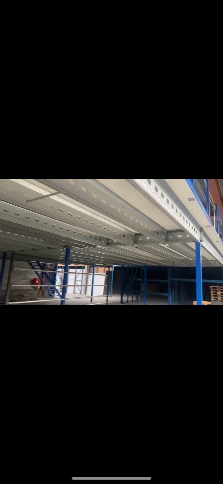 Magazijnvloer Vediepingsvloer Entresol grote overspanning, Enlèvement