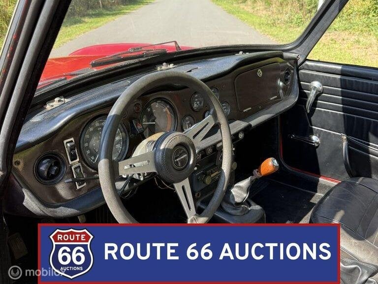 Triumph TR6 | 1969 | Route 66 Auctions, Achat, Entreprise, Boîte manuelle, Triumph