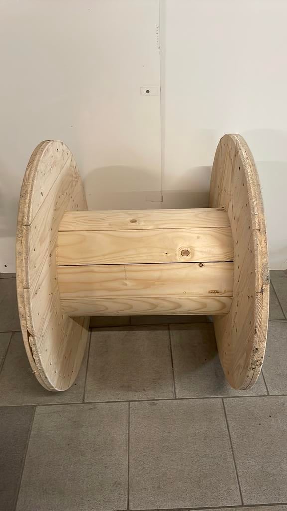 Touret en bois dia:75cm lar :54cm faire offre apd 15€, Enlèvement, Comme neuf, Bois