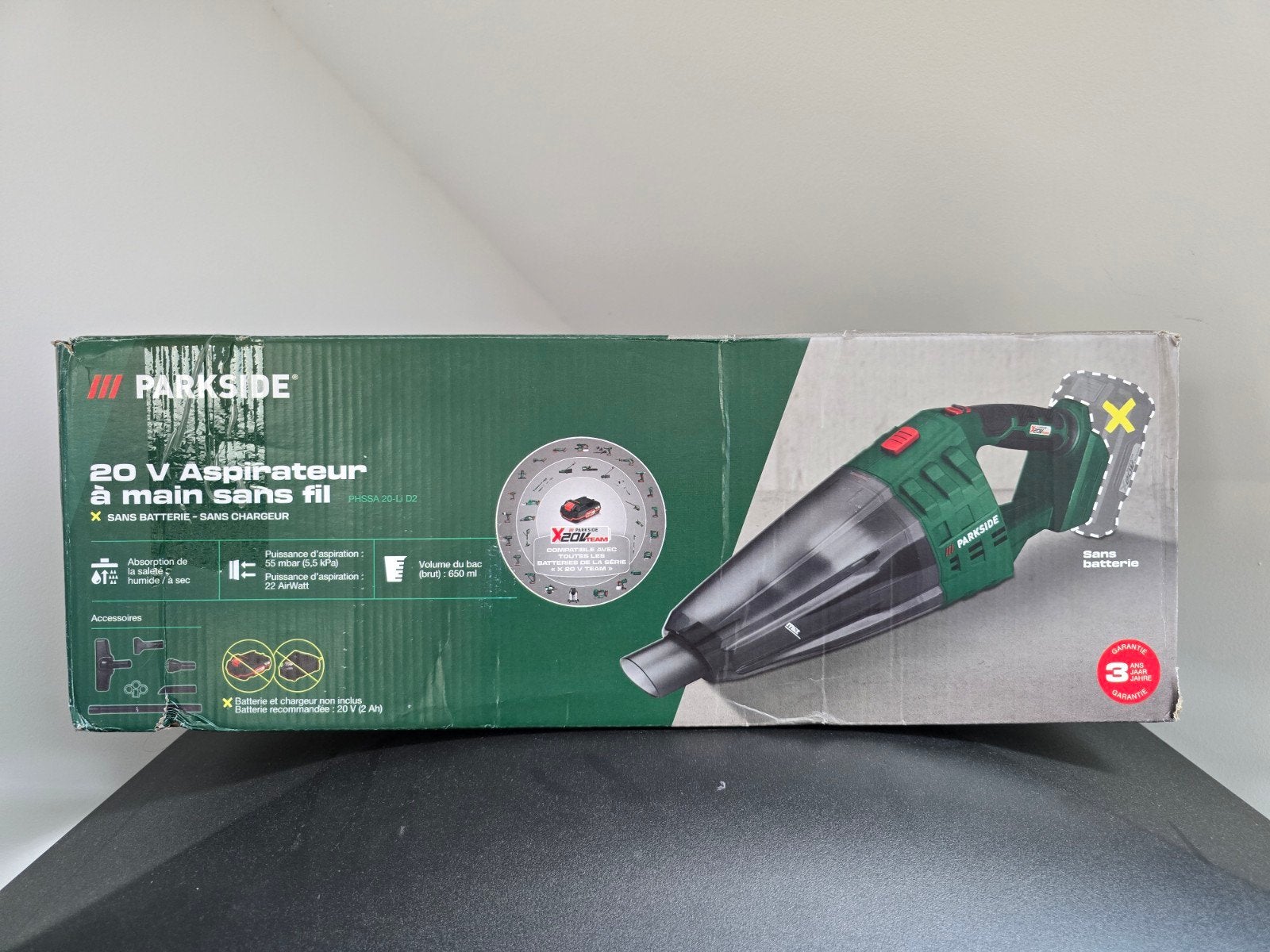 aspirateur voiture, Enlèvement ou Envoi