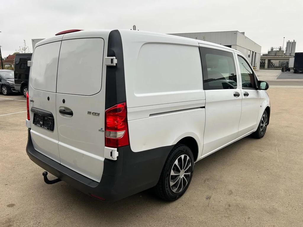 Mercedes-Benz Vito Vito 111 CDI dubbele cabine zie foto's, Autos, Cuir, Achat, Entreprise, Rétroviseurs électriques