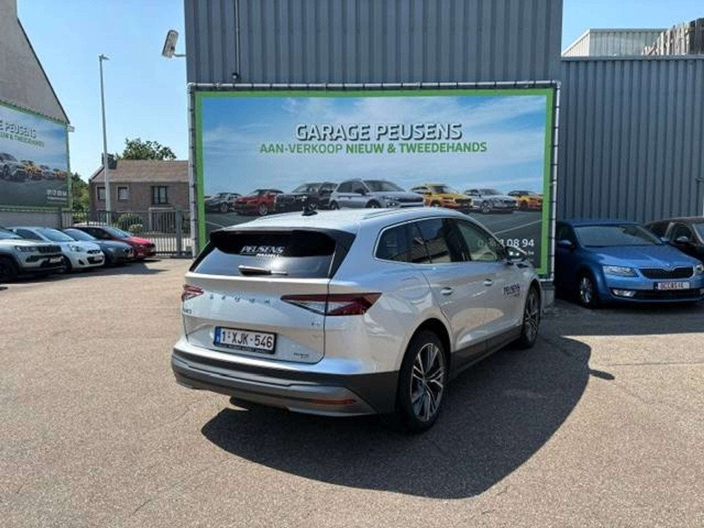 Skoda Enyaq iV 80 (bj 2023, automaat), Auto's, Skoda, Automaat, Gebruikt, Overige kleuren, 5 zetels