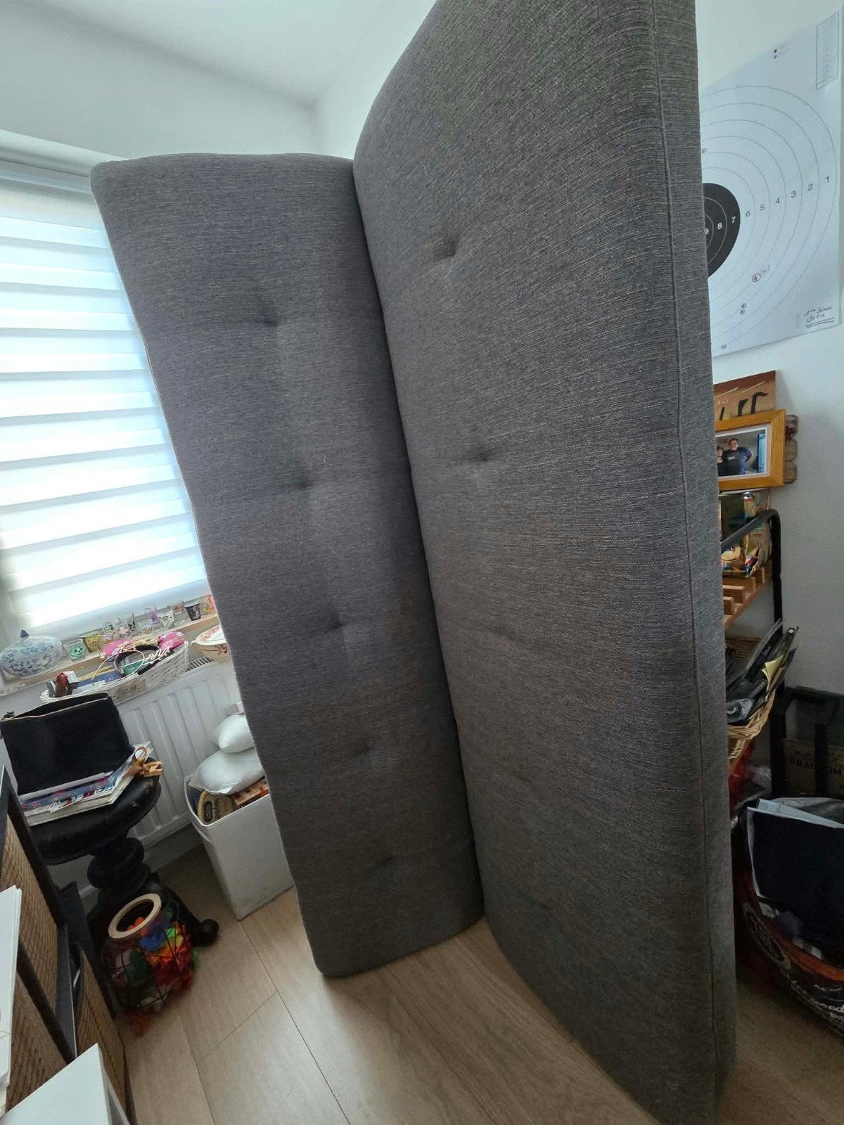 Fauteuil clic clac gris, Autres dimensions, Gris, Une personne, Enlèvement