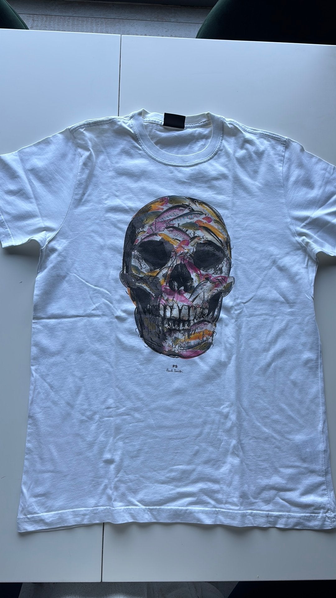 Mooie t-shirt van Paul Smith, Kleding | Heren, Verzenden, Zo goed als nieuw, Maat 52/54 (L), Meerkleurig