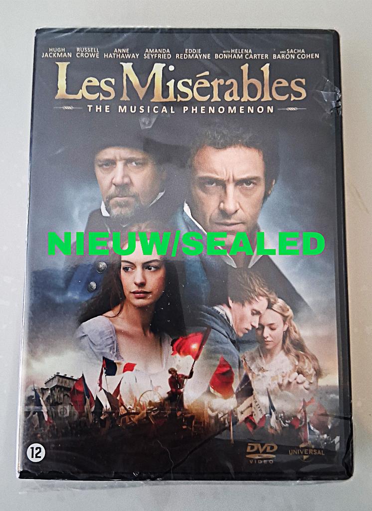 SPLINTERNIEUW IN FOLIE :Les Misérables (2012), Ophalen of Verzenden, Nieuw in verpakking, Drama