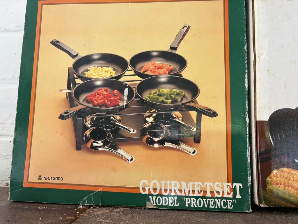 Gourmetstel nieuw in de doos, Ophalen, Nieuw