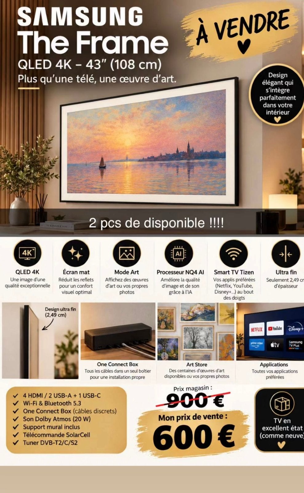 Samsung, Ophalen of Verzenden, Nieuw