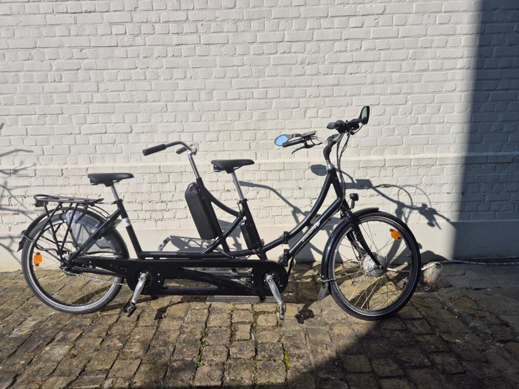 Velo tandem électrique pliant Amsterdam Air, Vélos & Vélomoteurs, Vélos | Tandems, Enlèvement ou Envoi