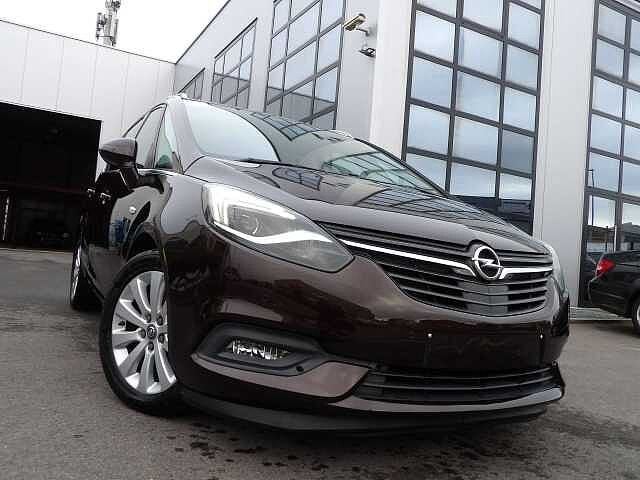 Opel Zafira Tourer 1.4 Turbo, Autos, 102 kW, Automatique, Brun, MPV ou Monospace