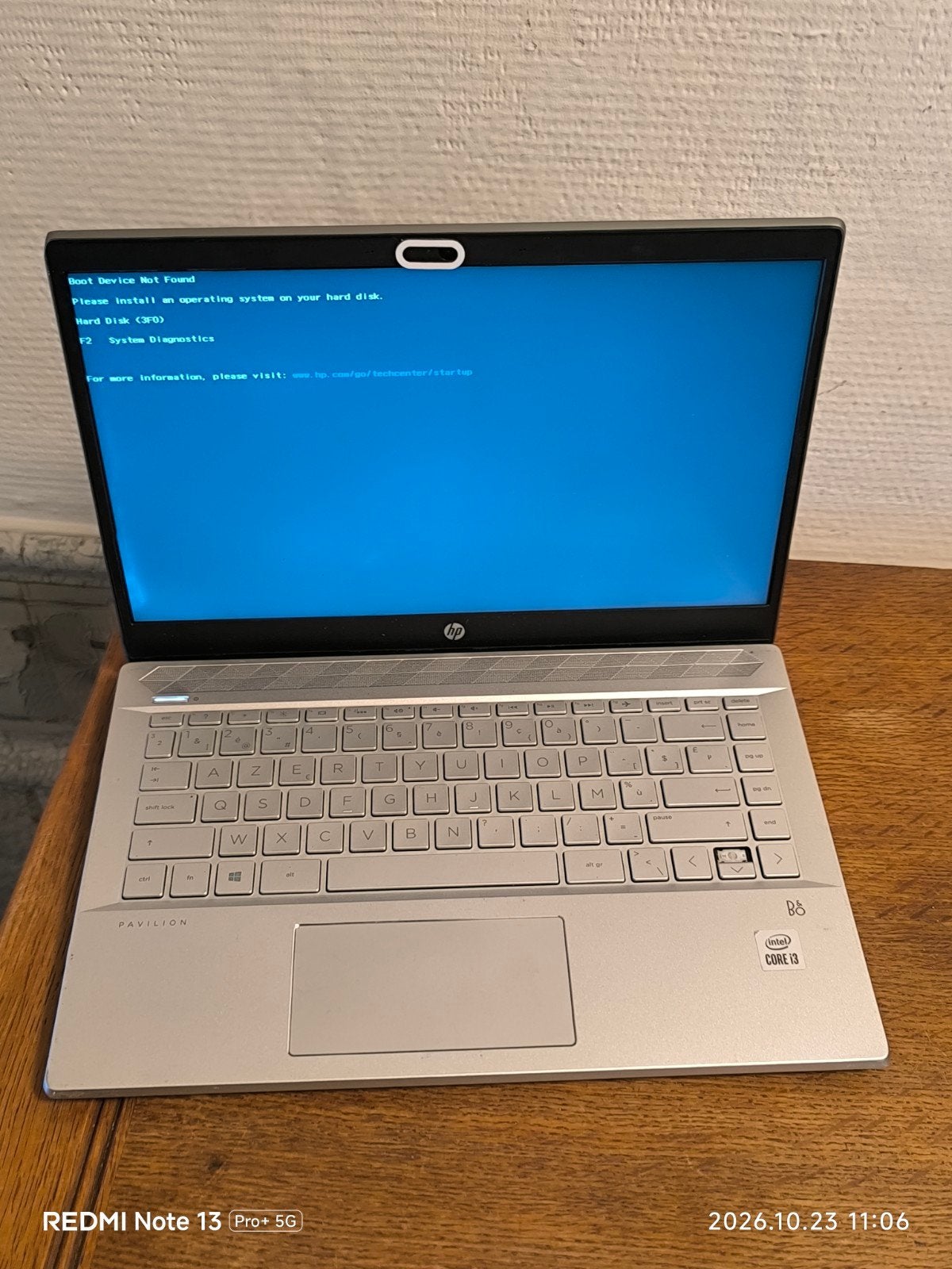 HP 10th, Informatique & Logiciels, Enlèvement ou Envoi, Utilisé, 14 pouces, 3 à 4 Ghz
