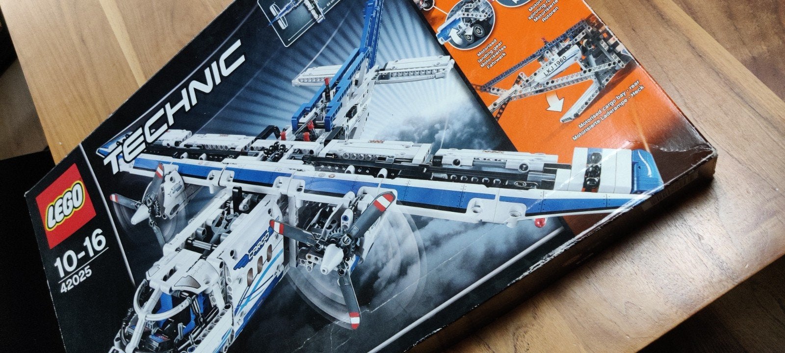 Lego Technic cargo plane, Ophalen, Inclusief instructies, Gebruikt, Lego