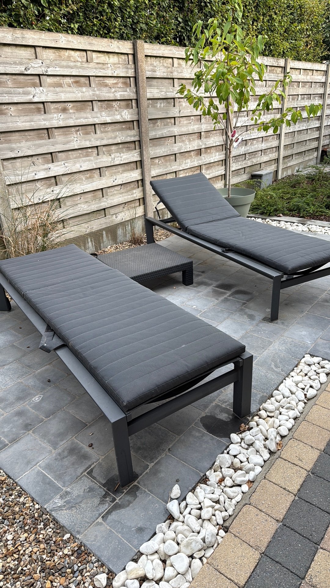 Ligstoelen, Tuin en Terras, Ophalen, Gebruikt