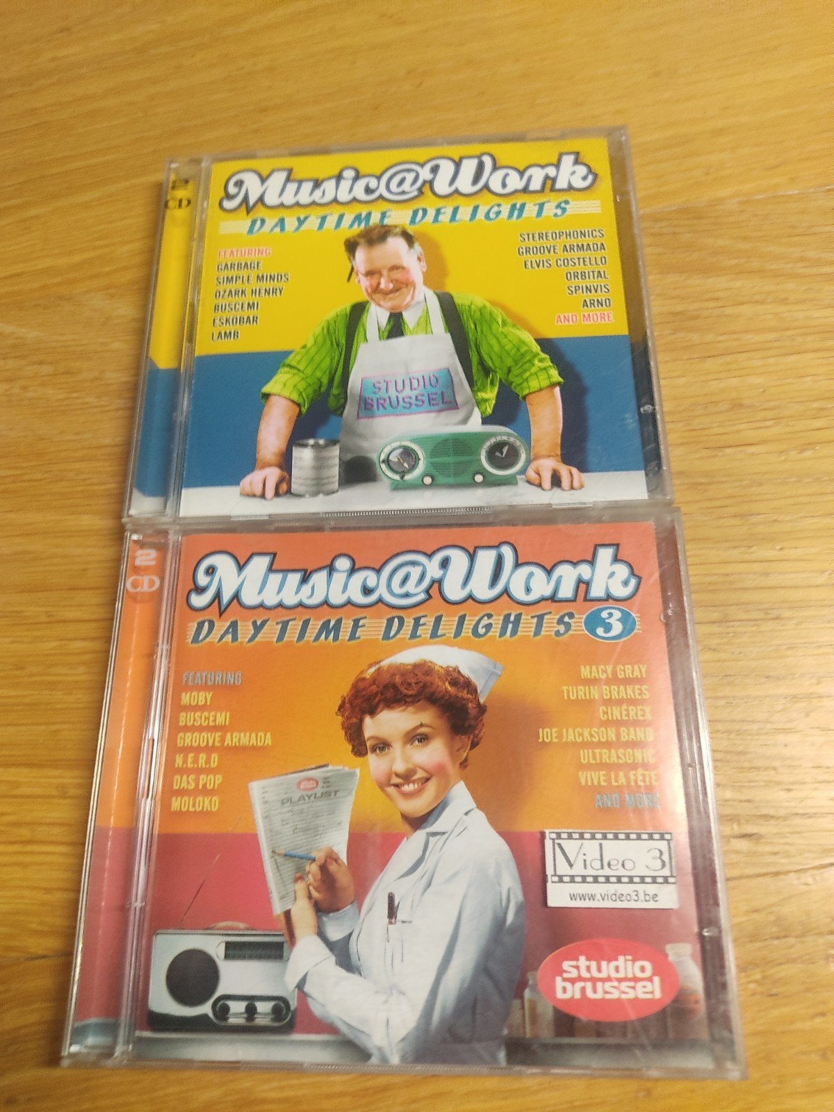 cd Music@work studio Brussel, CD & DVD, CD | Compilations, Enlèvement ou Envoi