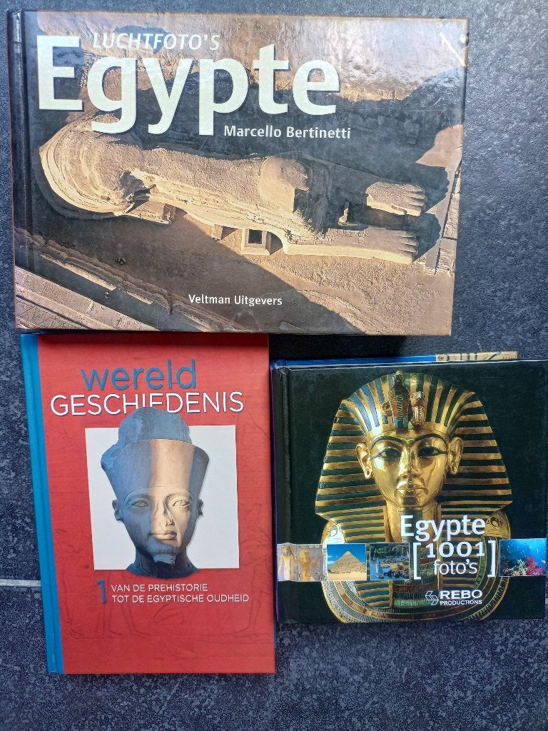 3 MOOIE EGYPTE BOEKEN IN PRIMA STAAT, Livres, Enlèvement ou Envoi, Comme neuf, Afrique, Guide ou Livre de voyage
