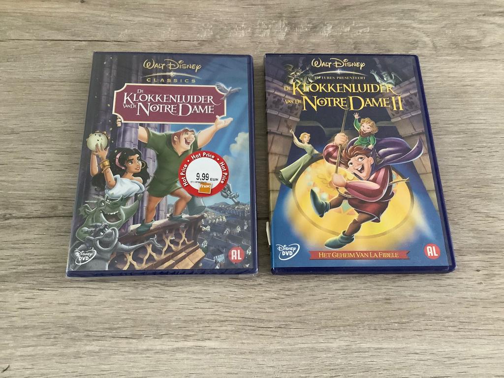 Walt Disney de Klokkenluider van de Notre Dame DVD'S, Europees, Tekenfilm, Alle leeftijden, Ophalen of Verzenden