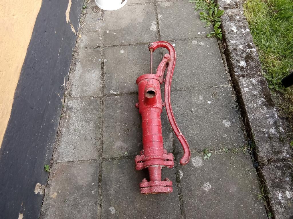 Une pompe à main en fonte, Enlèvement