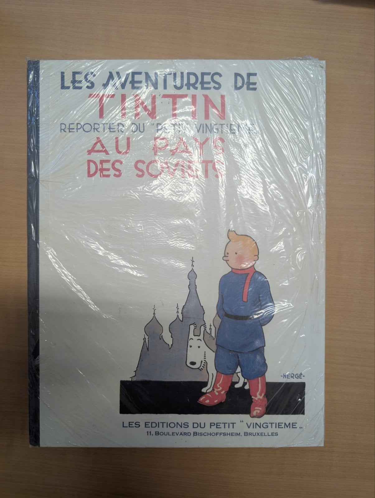 Fac-similé album Tintin au pays des Soviets, Livres, BD, Enlèvement ou Envoi, Une BD, Comme neuf, Hergé