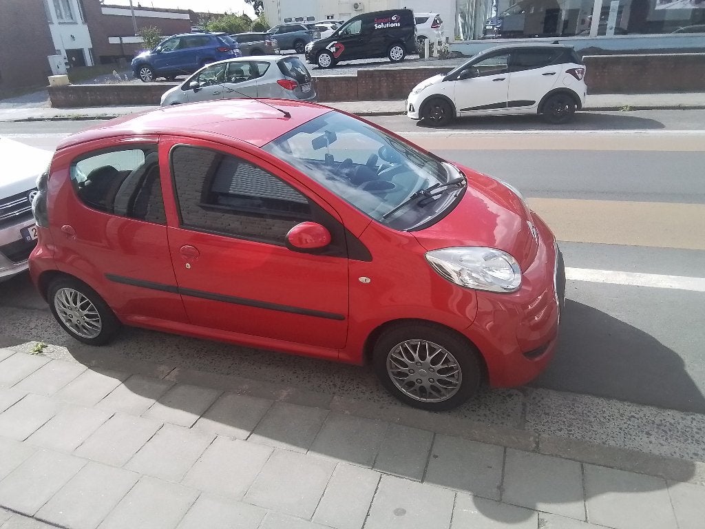 Citroën c1 2011, Autos, Rouge, Achat, 50 kW, Boîte manuelle