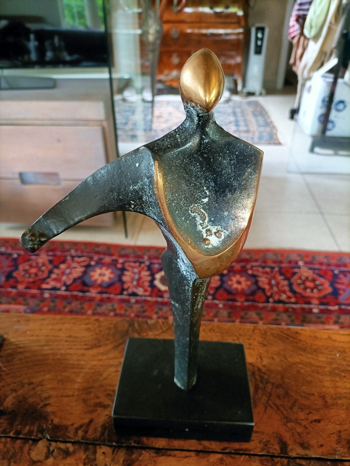Brons beeldje van willy Ceysens,1929,2007, Enlèvement