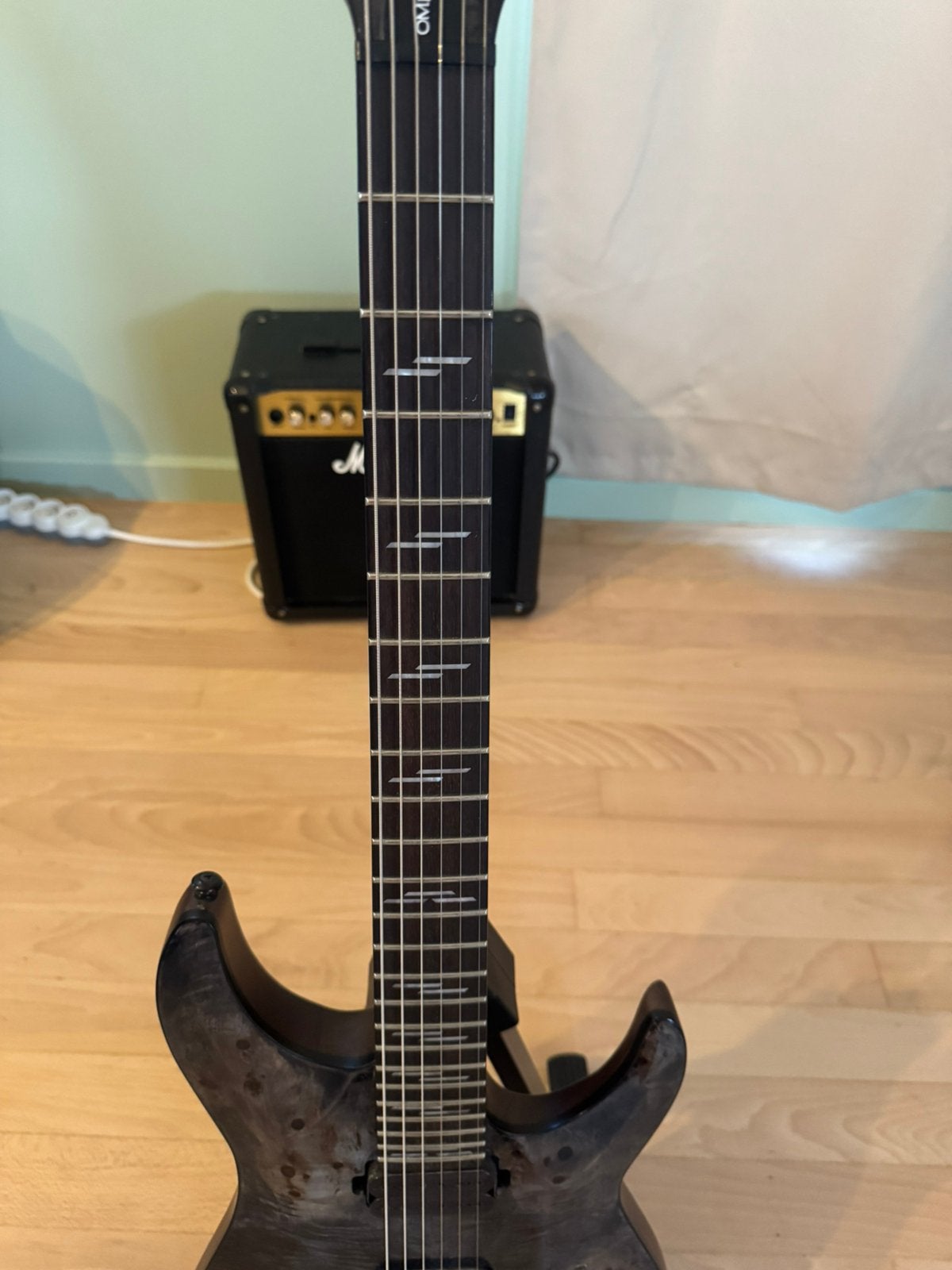 Schecter omen elite 6, Musique & Instruments, Enlèvement, Comme neuf