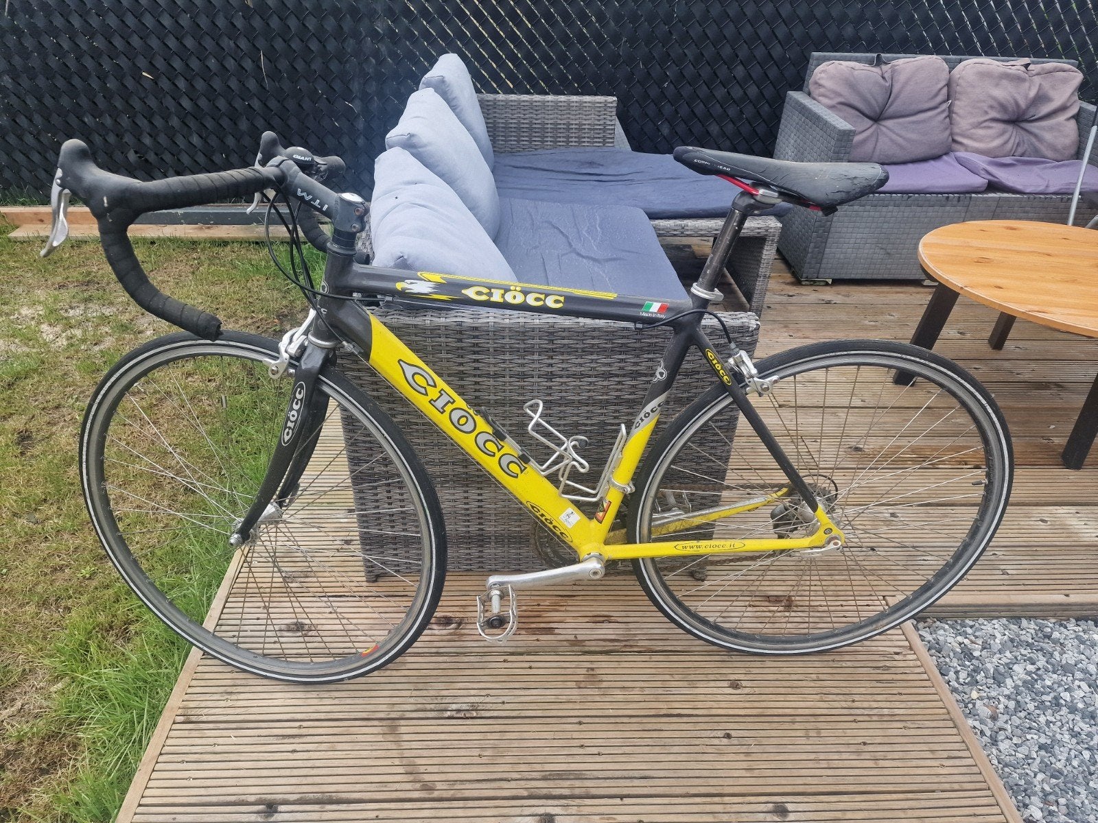 Koers fiets Ciöcc, Enlèvement