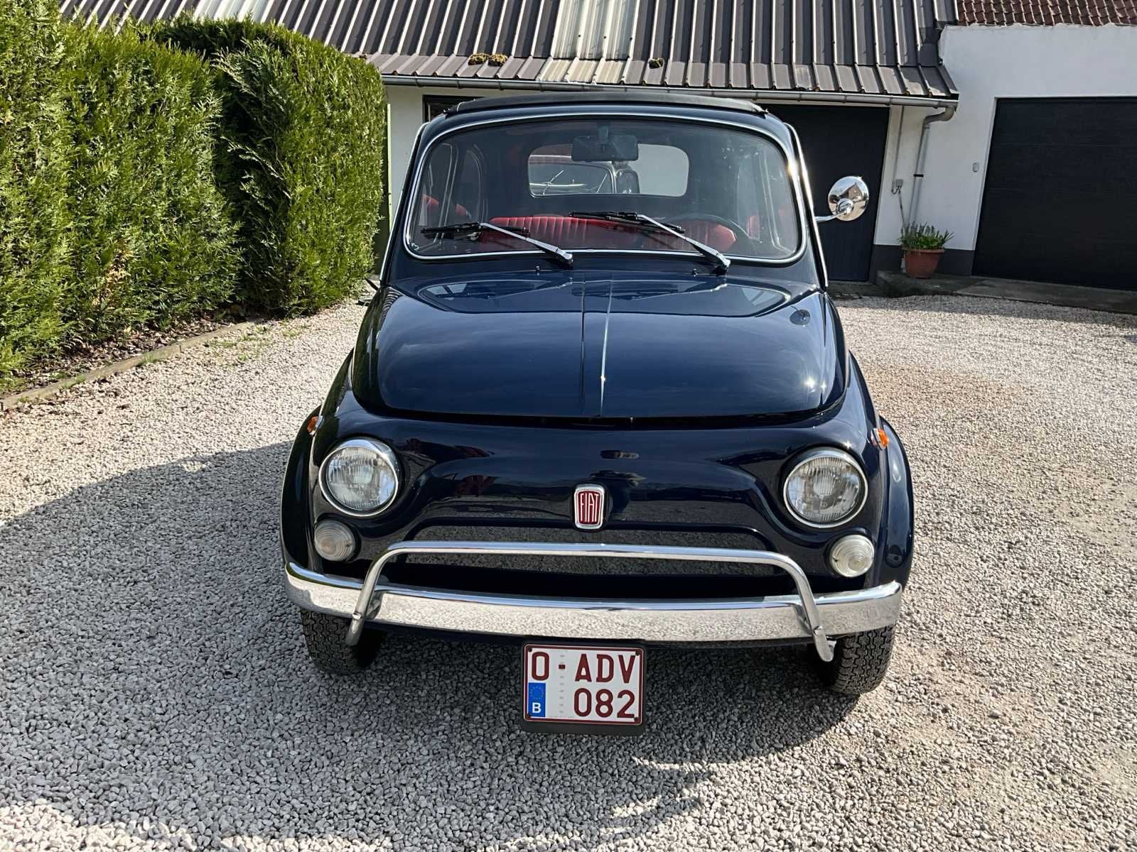 1971 Fiat - 500 - Oldtimer(lage KM stand), Overige brandstoffen, Bedrijf, Overige carrosserie, Te koop